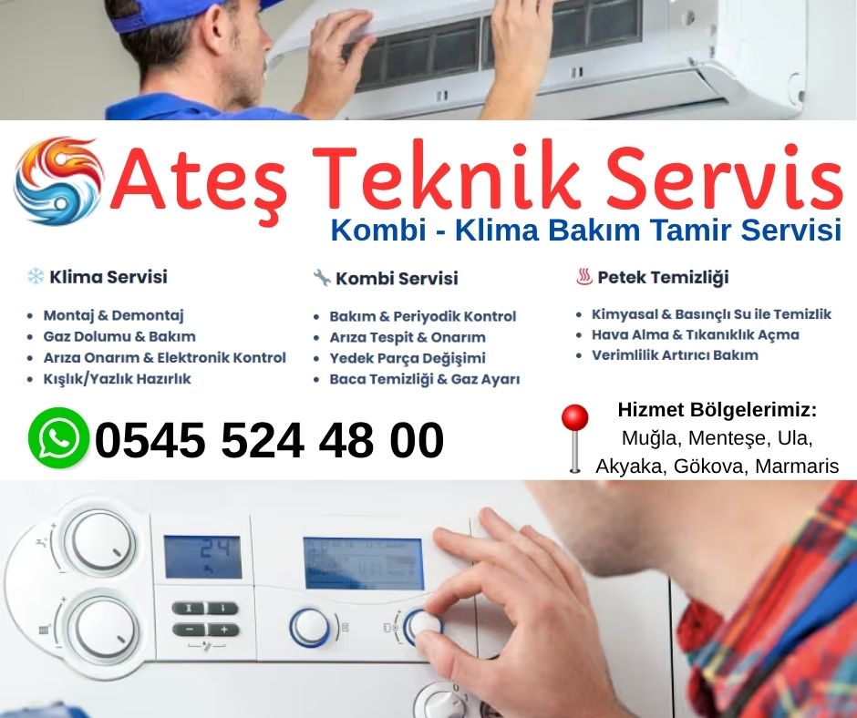 Menteşe Kombi servisi